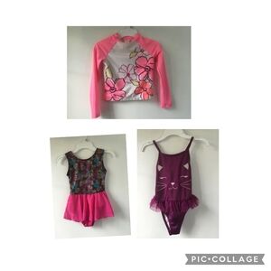 🩶3/$20 5/$30 7/$40🩶Girls Sz 4 Swim Wear Lot